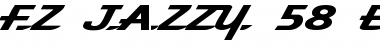 Download FZ JAZZY 58 EX Font Download FZ JAZZY 58 EX Font