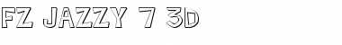 Download FZ JAZZY 7 3D Font Download FZ JAZZY 7 3D Font