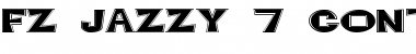 Download FZ JAZZY 7 CONTOUR EX Font Download FZ JAZZY 7 CONTOUR EX Font