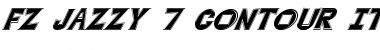 Download FZ JAZZY 7 CONTOUR ITALIC Font Download FZ JAZZY 7 CONTOUR ITALIC Font