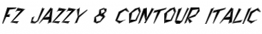 Download FZ JAZZY 8 CONTOUR ITALIC Font Download FZ JAZZY 8 CONTOUR ITALIC Font