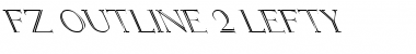 Download FZ OUTLINE 2 LEFTY Font Download FZ OUTLINE 2 LEFTY Font
