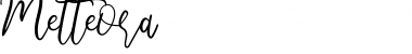 Download Metteora Font Download Metteora Font