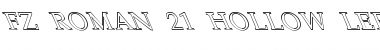 Download FZ ROMAN 21 HOLLOW LEFTY Font Download FZ ROMAN 21 HOLLOW LEFTY Font