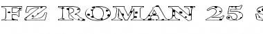 Download FZ ROMAN 25 SPOTTED EX Font Download FZ ROMAN 25 SPOTTED EX Font