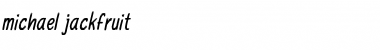 Download MICHAEL Jackfruit Font Download MICHAEL Jackfruit Font