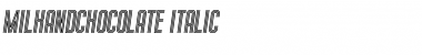 Download Milk and Chocolate Font Download Milk and Chocolate Font