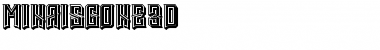 Download Mina is gone 3D Font Download Mina is gone 3D Font