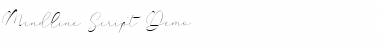 Download Mindline Script Demo Font Download Mindline Script Demo Font