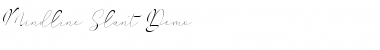 Download Mindline Slant Demo Font Download Mindline Slant Demo Font