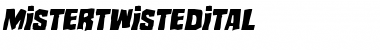Download Mister Twisted Italic Font Download Mister Twisted Italic Font