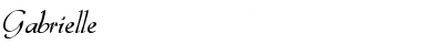 Download GABRIELLE Font Download GABRIELLE Font
