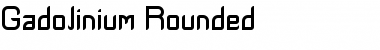 Download Gadolinium Rounded Font Download Gadolinium Rounded Font