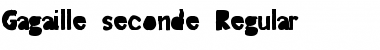 Download Gagaille seconde Font Download Gagaille seconde Font