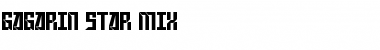 Download Gagarin Star Mix Font Download Gagarin Star Mix Font