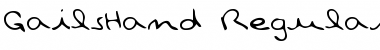Download GailsHand Font Download GailsHand Font