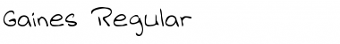 Download Gaines Font Download Gaines Font
