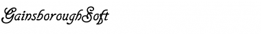 Download GainsboroughSoft Font Download GainsboroughSoft Font