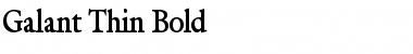 Download Galant Thin Font Download Galant Thin Font