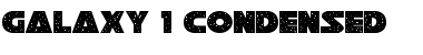Download Galaxy 1 Condensed Font Download Galaxy 1 Condensed Font