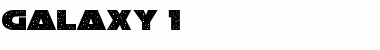 Download Galaxy 1 Font Download Galaxy 1 Font