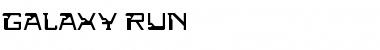 Download Galaxy Run Font Download Galaxy Run Font