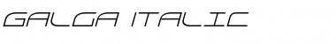 Download Galga Italic Font Download Galga Italic Font