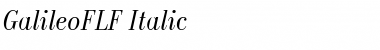 Download GalileoFLF Font Download GalileoFLF Font