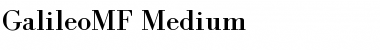 Download GalileoMF Font Download GalileoMF Font