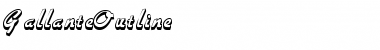 Download GallanteOutline Font Download GallanteOutline Font