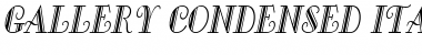 Download Gallery Condensed Font Download Gallery Condensed Font