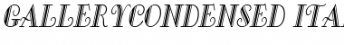 Download GalleryCondensed Font Download GalleryCondensed Font