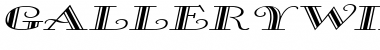 Download GalleryWide Font Download GalleryWide Font