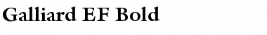 Download Galliard EF Bold Font Download Galliard EF Bold Font