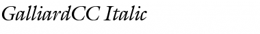 Download GalliardCC Font Download GalliardCC Font