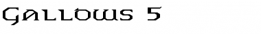 Download Gallows 5 Font Download Gallows 5 Font