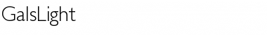 Download GalsLight Font Download GalsLight Font