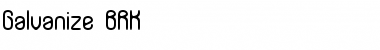 Download Galvanize BRK Font Download Galvanize BRK Font