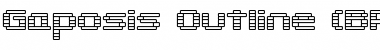 Download Gaposis Outline (BRK) Font Download Gaposis Outline (BRK) Font