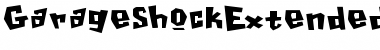 Download GarageShockExtended Font Download GarageShockExtended Font