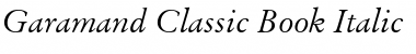 Download Garamand Classic Book Font Download Garamand Classic Book Font