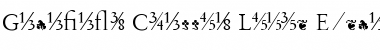 Download Garamand Classic Light Extras Font Download Garamand Classic Light Extras Font