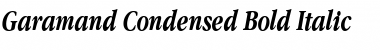 Download Garamand Condensed Font Download Garamand Condensed Font