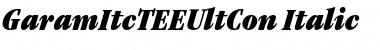 Download GaramItcTEEUltCon Font Download GaramItcTEEUltCon Font