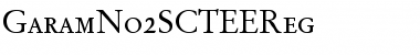 Download GaramNo2SCTEEReg Font Download GaramNo2SCTEEReg Font
