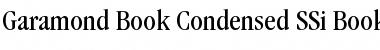 Download Garamond Book Condensed SSi Font Download Garamond Book Condensed SSi Font