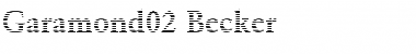 Download Garamond02 Becker Font Download Garamond02 Becker Font