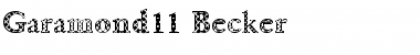 Download Garamond11 Becker Font Download Garamond11 Becker Font