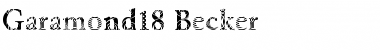 Download Garamond18 Becker Font Download Garamond18 Becker Font