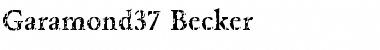 Download Garamond37 Becker Font Download Garamond37 Becker Font